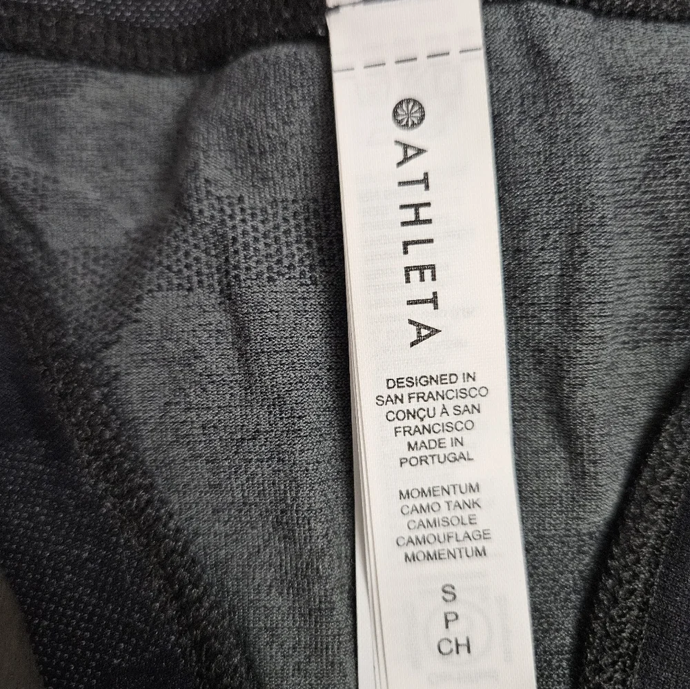 Athleta momemtum Camo Racerback Tank Top small NWOT - Picture 8 of 8